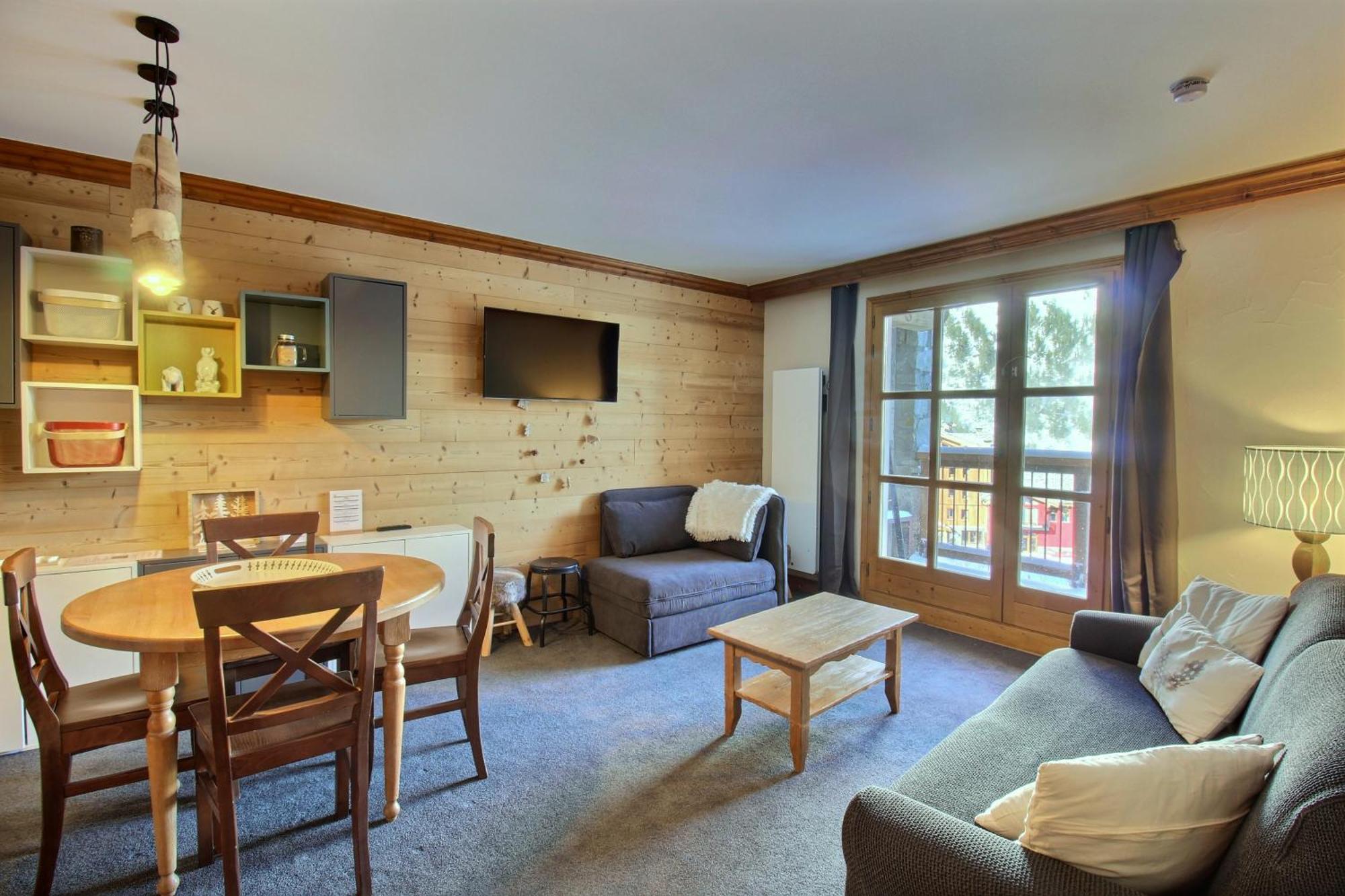 Arc 1950 - Appartement 5 Personnes - Ski Aux Pieds - Sauna, Hammam, Jacuzzi Les Arcs  외부 사진